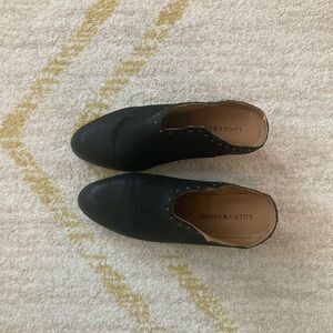 Lucky Brand Black Leather Boots